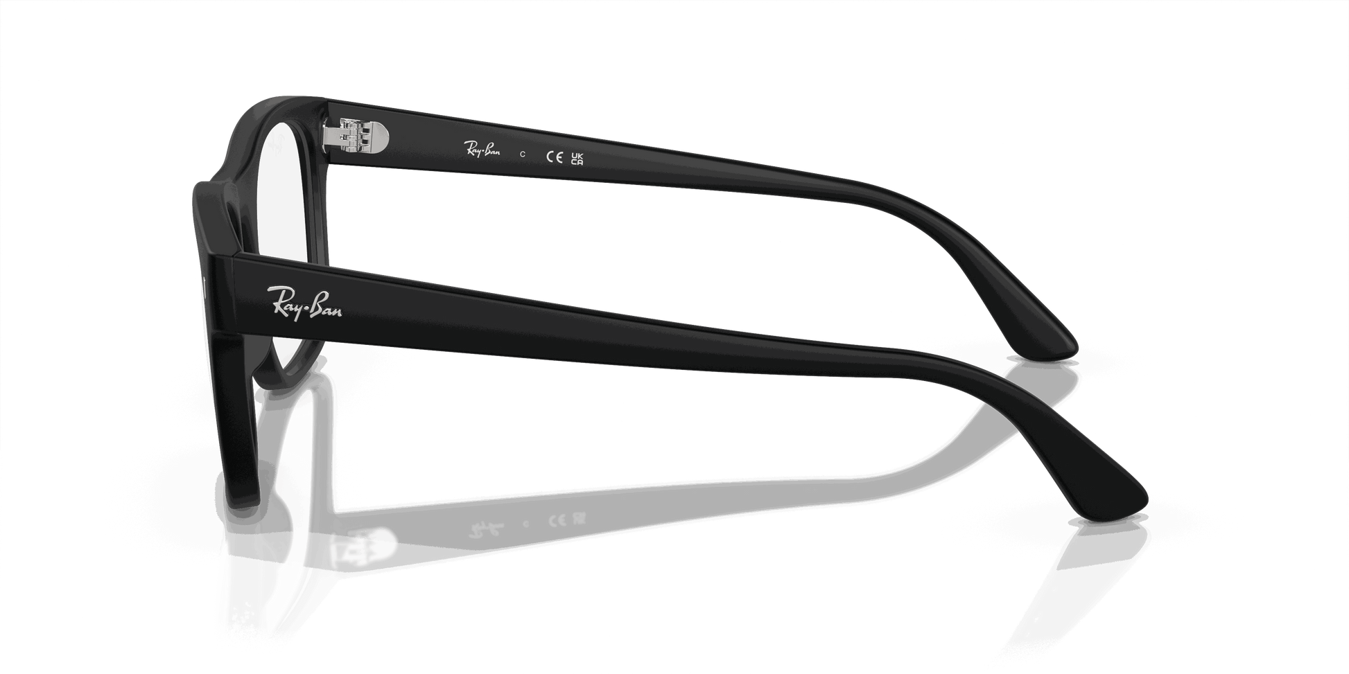 [Clear Lenses, Matte Black Frame]