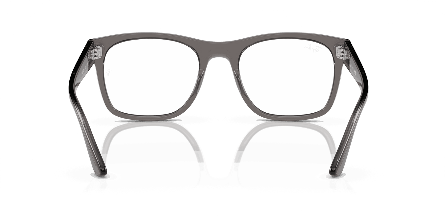 [Clear Lenses, Polished Opal Dark Grey Frame]