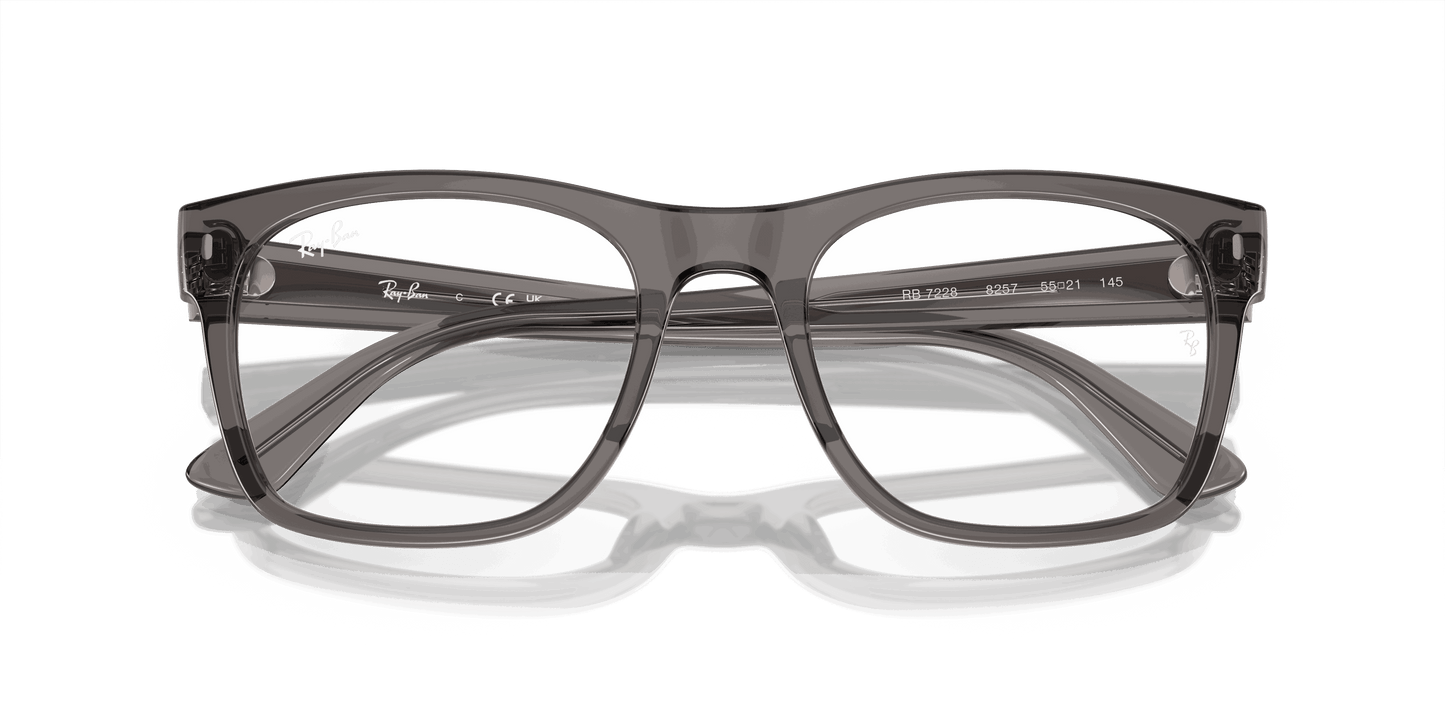 [Clear Lenses, Polished Opal Dark Grey Frame]