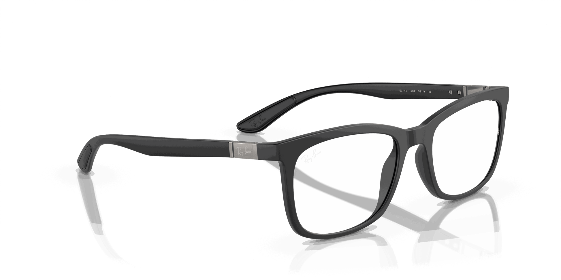 [Clear Lenses, Matte Sand Black Frame]