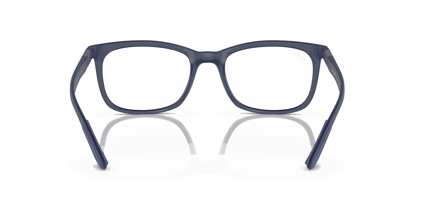 [Clear Lenses, Matte Sand Blue Frame]