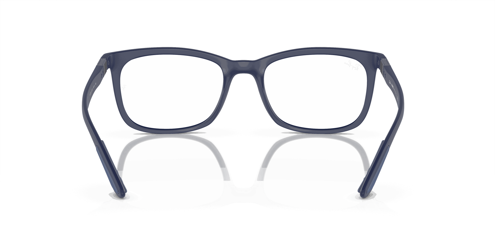 [Clear Lenses, Matte Sand Blue Frame]