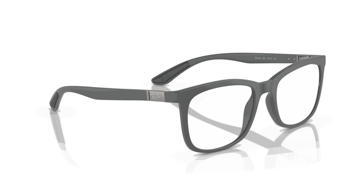 [Clear Lenses, Matte Sand Grey Frame]