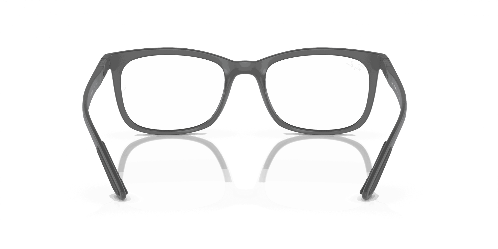 [Clear Lenses, Matte Sand Grey Frame]
