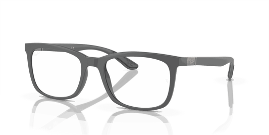 [Clear Lenses, Matte Sand Grey Frame]