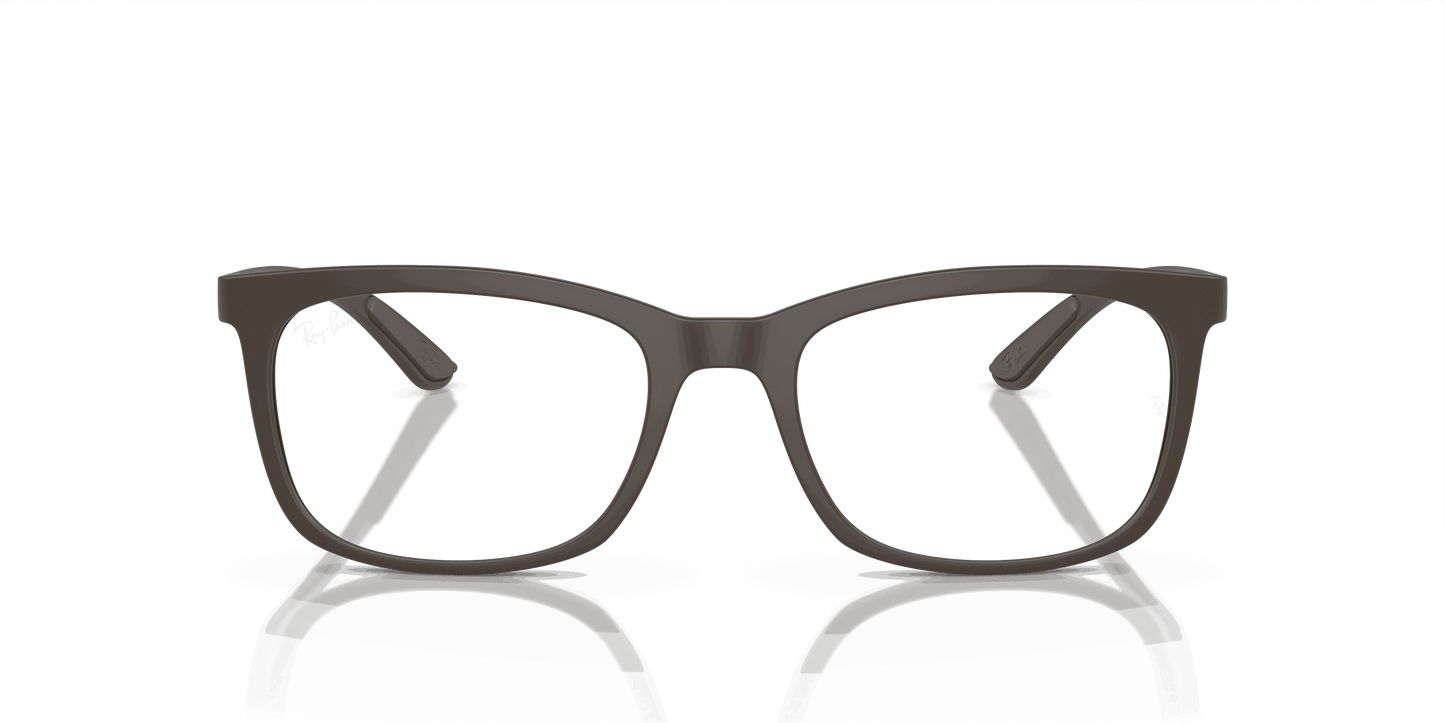 [Demo Lens Lenses, Matte Sand Brown Frame]