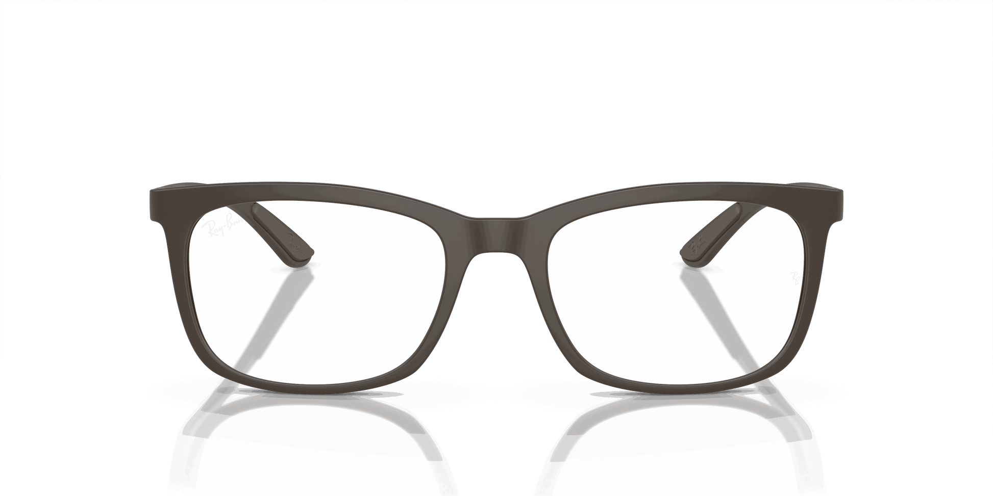 [Demo Lens Lenses, Matte Sand Brown Frame]