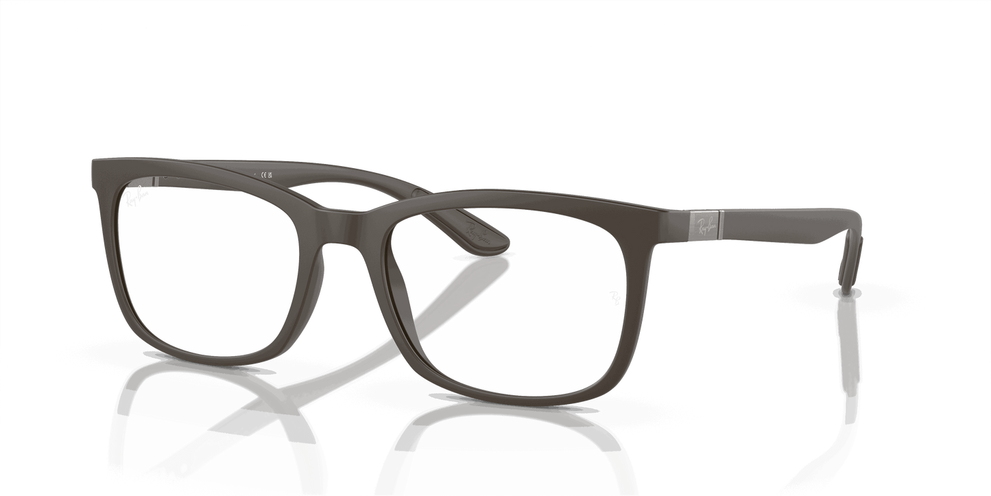[Demo Lens Lenses, Matte Sand Brown Frame]
