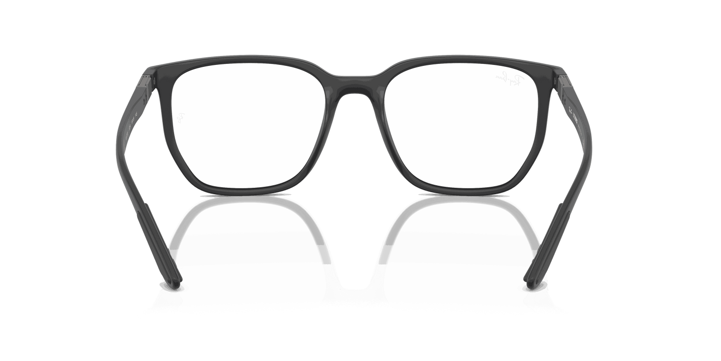 [Clear Lenses, Matte Sand Black Frame]