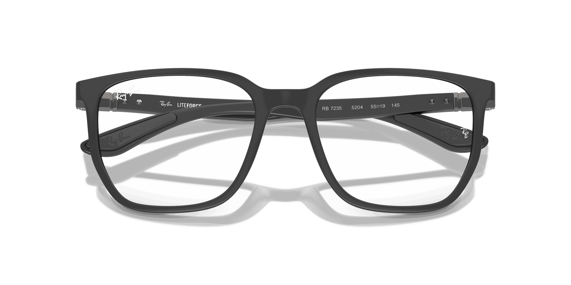 [Clear Lenses, Matte Sand Black Frame]