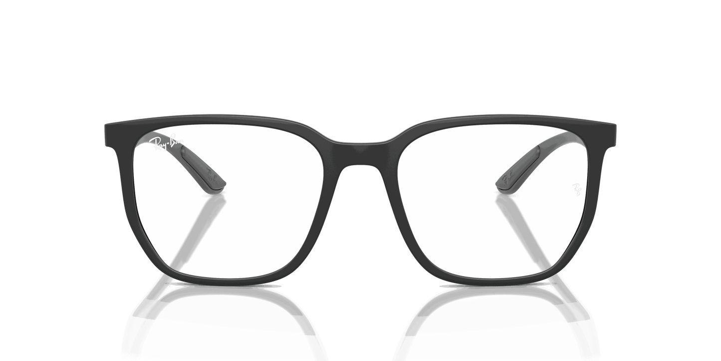 [Clear Lenses, Matte Sand Black Frame]