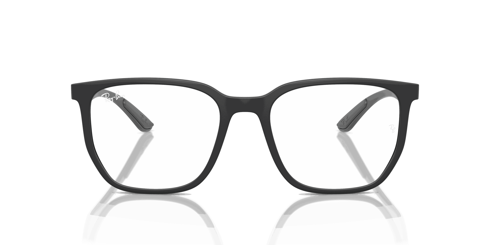 [Clear Lenses, Matte Sand Black Frame]