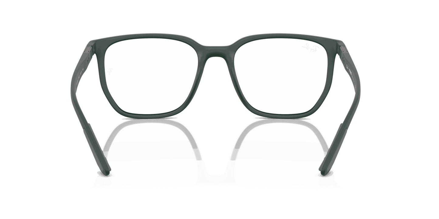 [Clear Lenses, Matte Sand Green Frame]