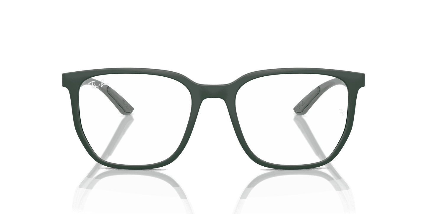 [Clear Lenses, Matte Sand Green Frame]