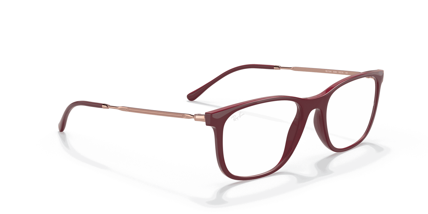 [Clear Lenses, Polished Red Cherry Frame]