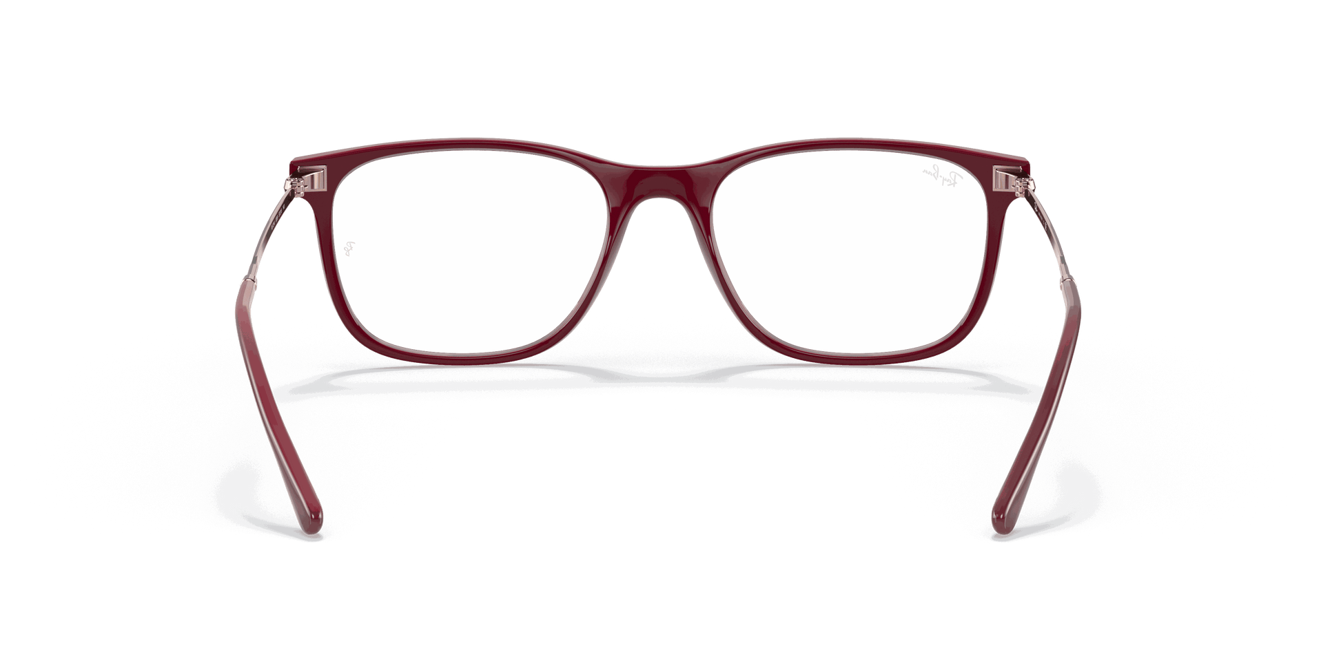 [Clear Lenses, Polished Red Cherry Frame]