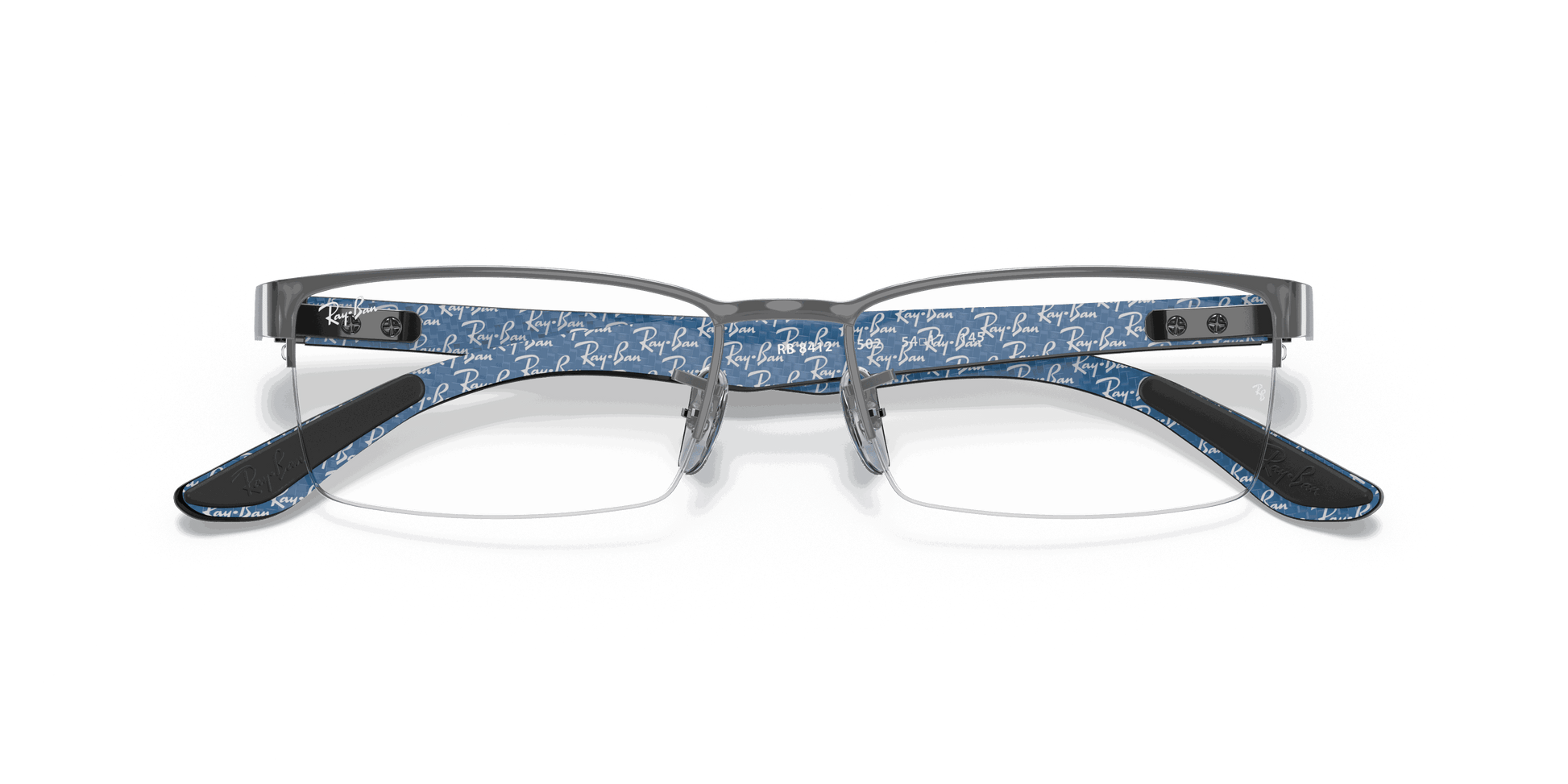 [Clear Lenses, Polished Gunmetal Frame]