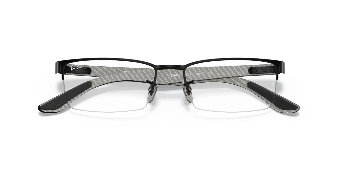 [Clear Lenses, Matte Black Frame]