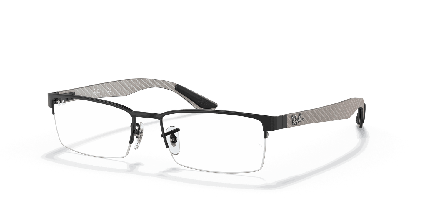 [Clear Lenses, Matte Black Frame]