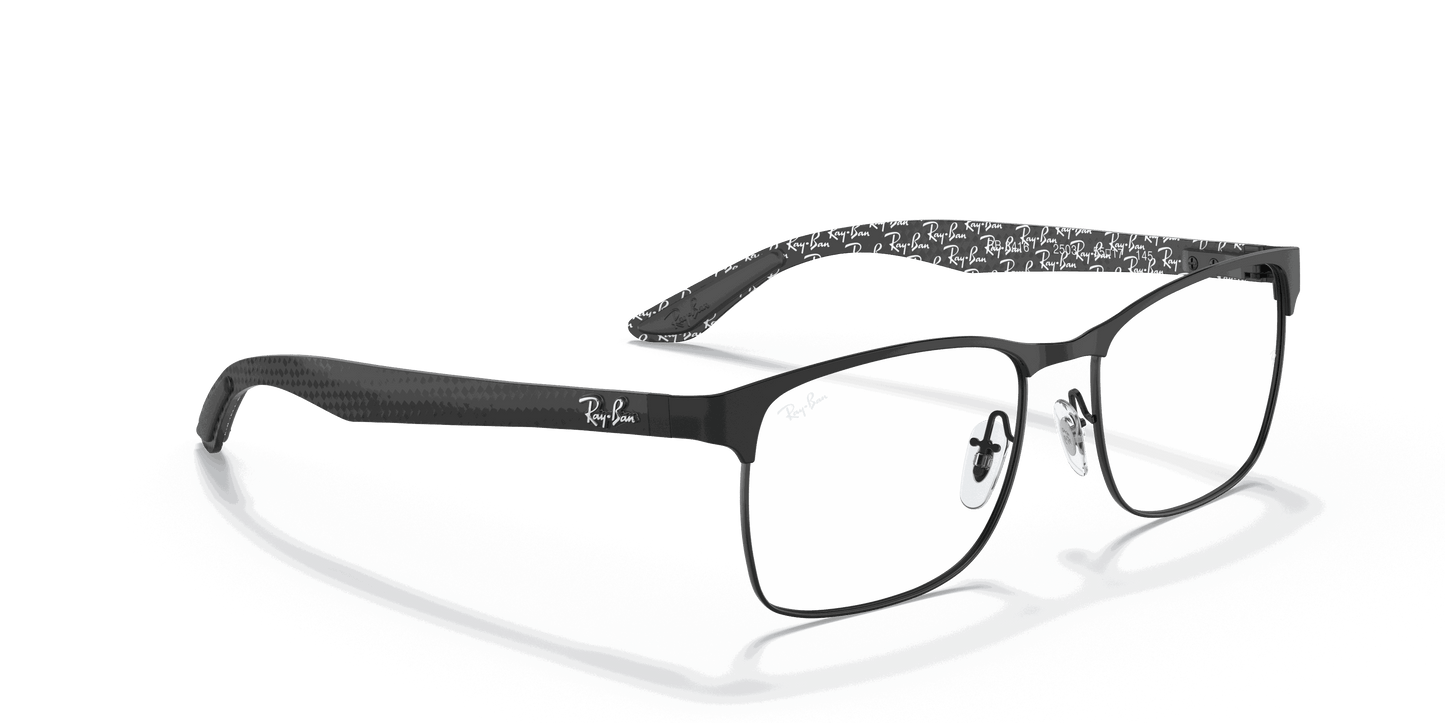 [Clear Lenses, Matte Black Frame]