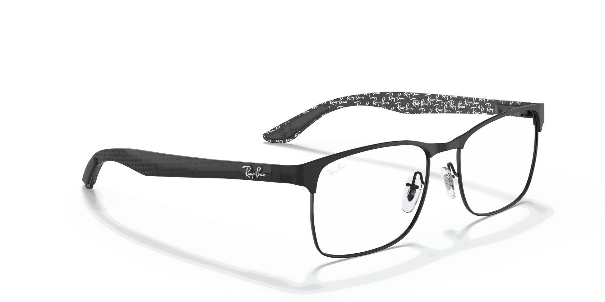 [Clear Lenses, Matte Black Frame]