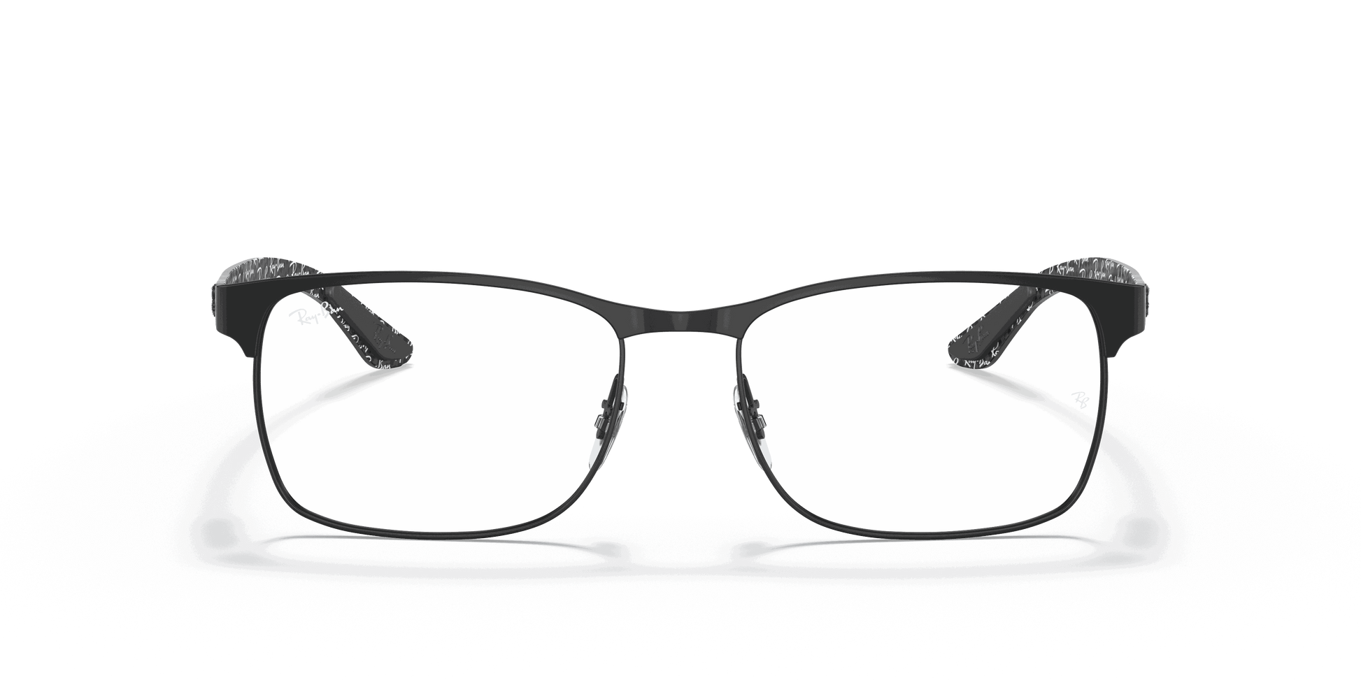 [Clear Lenses, Matte Black Frame]