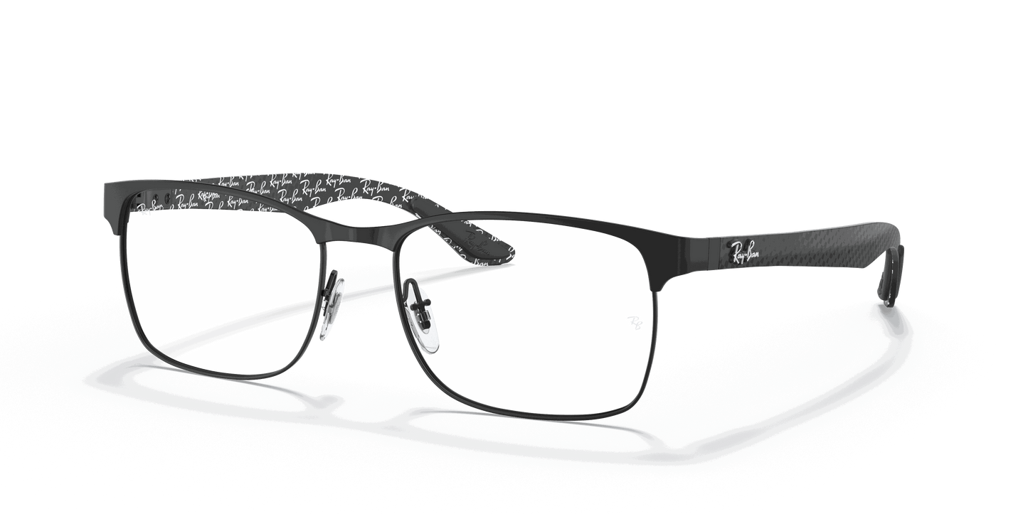 [Clear Lenses, Matte Black Frame]