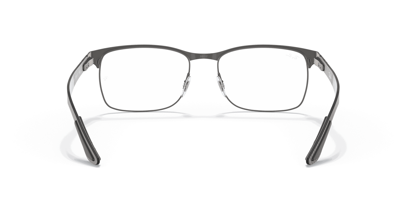 [Clear Lenses, Matte Gunmetal Frame]