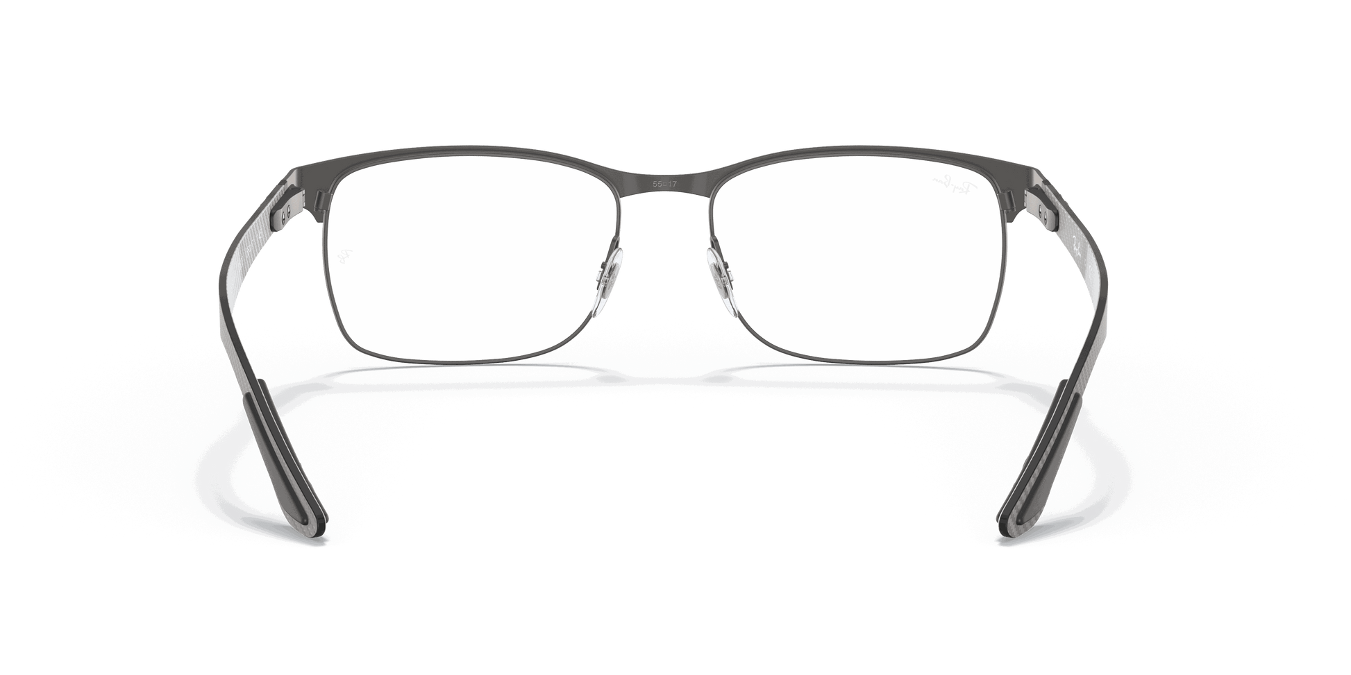 [Clear Lenses, Matte Gunmetal Frame]