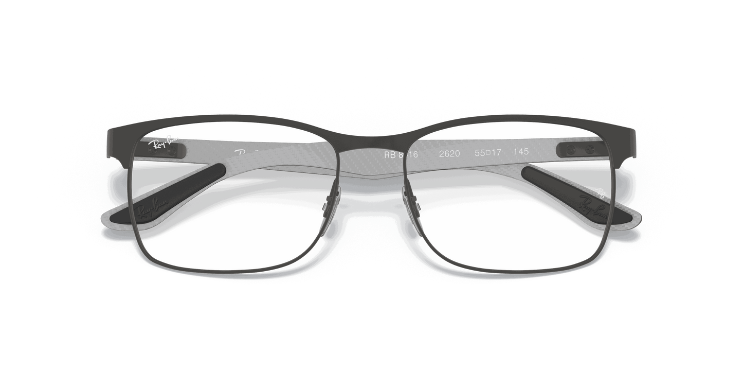 [Clear Lenses, Matte Gunmetal Frame]