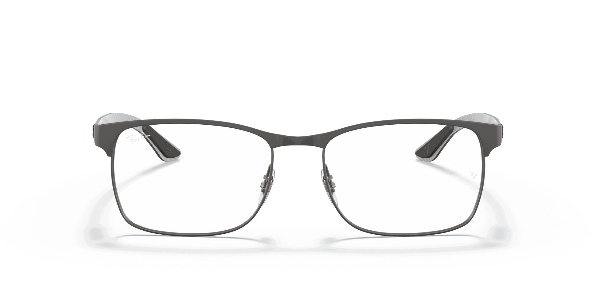 [Clear Lenses, Matte Gunmetal Frame]