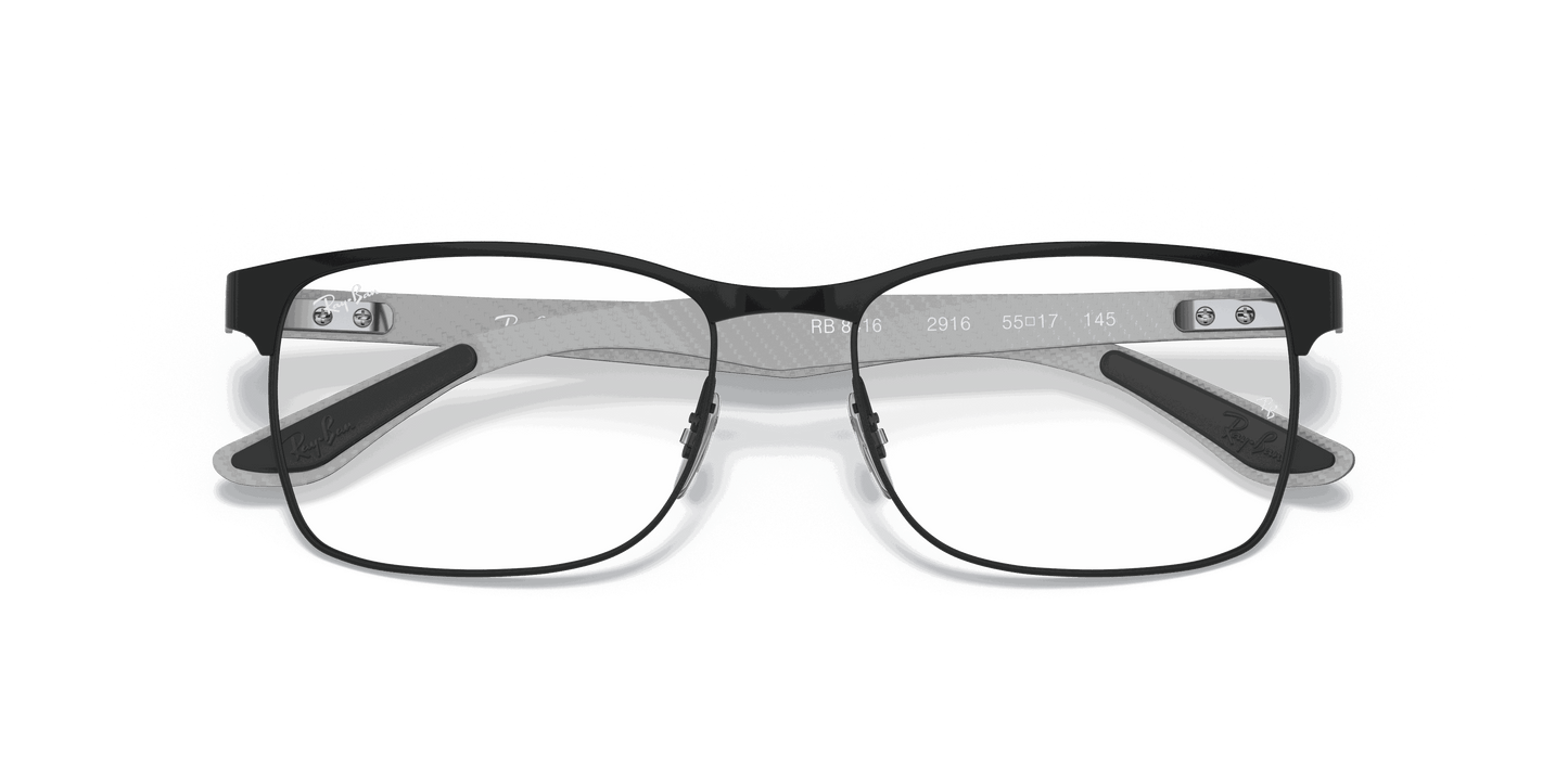 [Clear Lenses, Matte Black On Gunmetal Frame]
