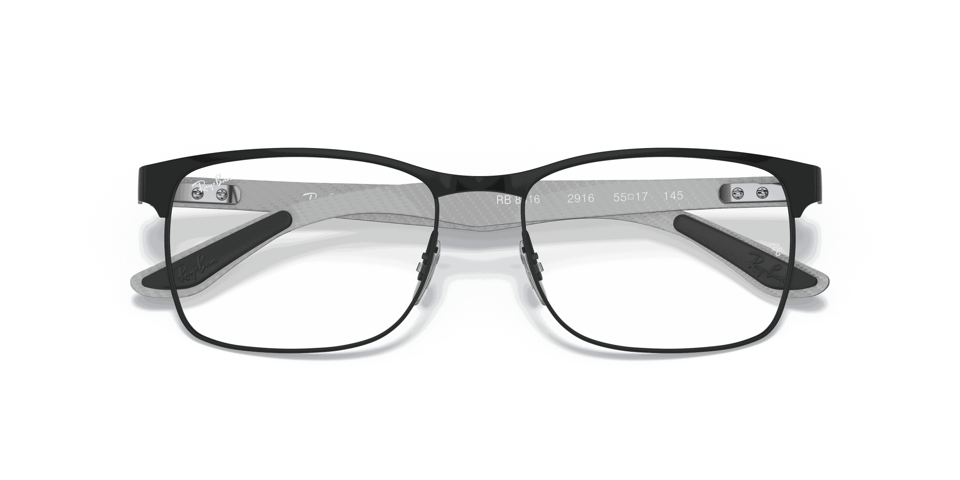 [Clear Lenses, Matte Black On Gunmetal Frame]