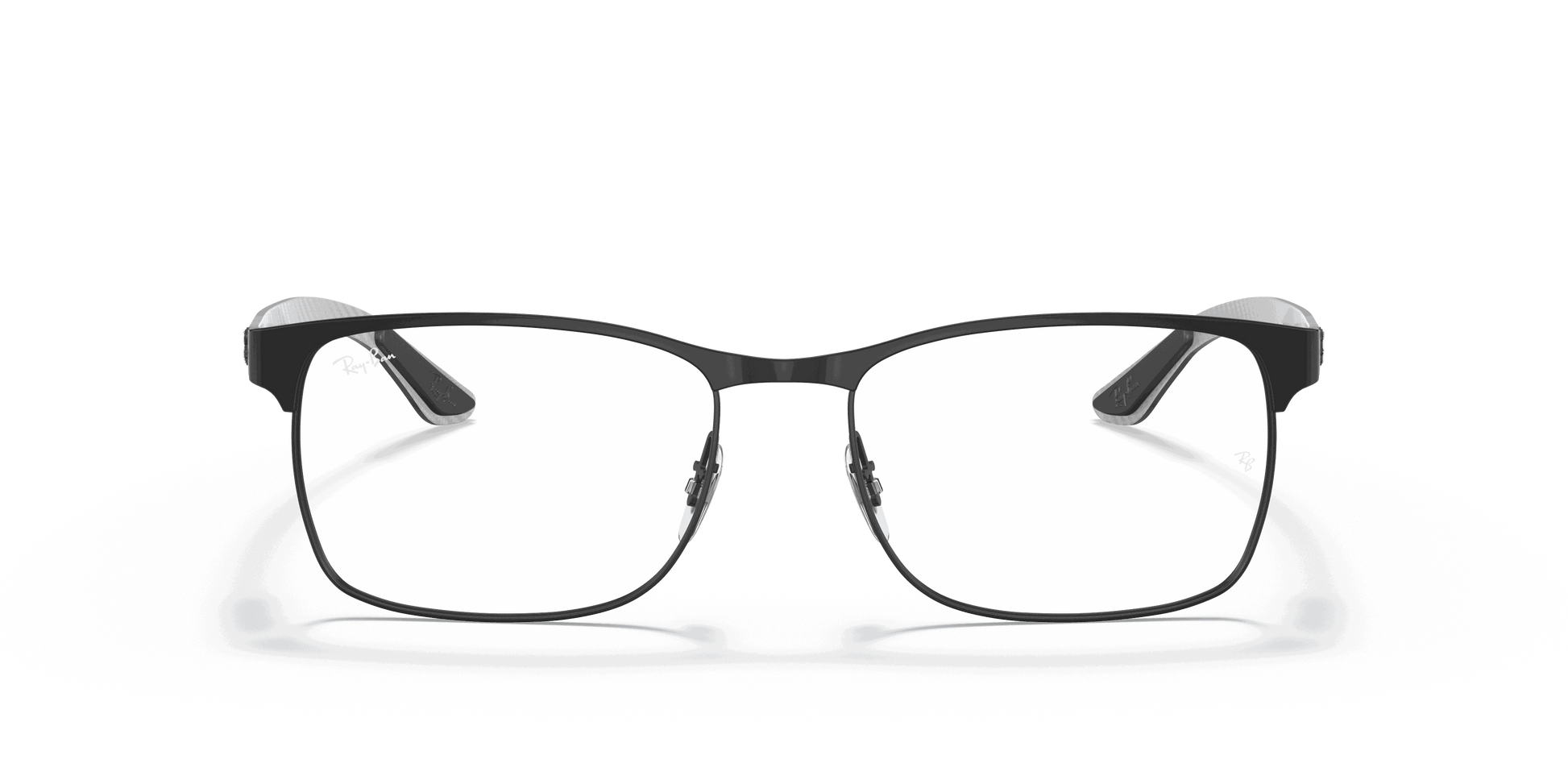 [Clear Lenses, Matte Black On Gunmetal Frame]