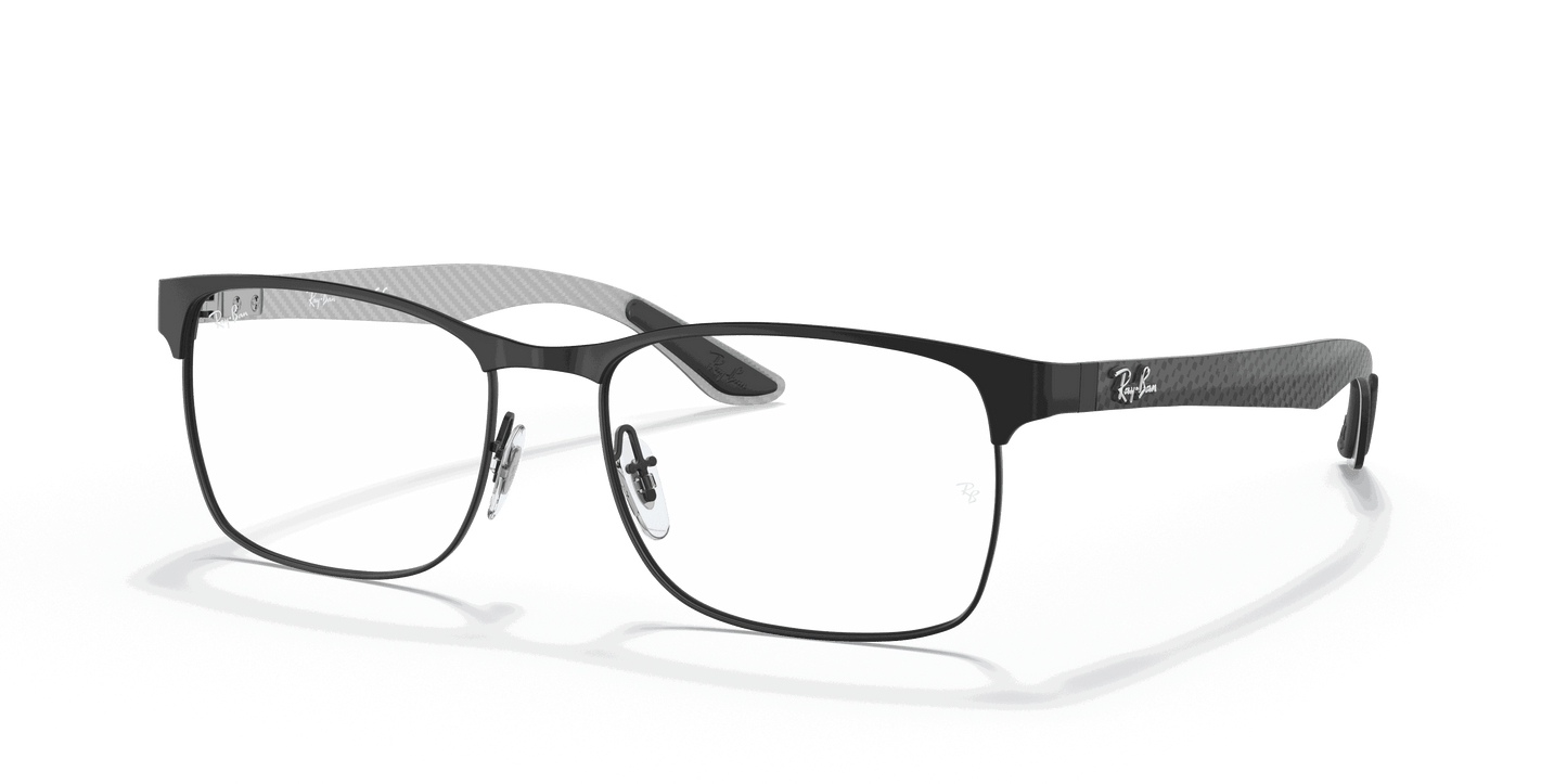 [Clear Lenses, Matte Black On Gunmetal Frame]