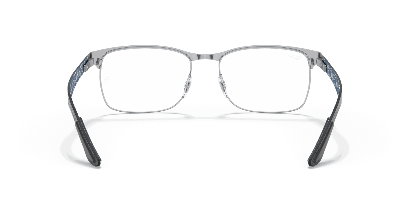 [Clear Lenses, Matte Blue Frame]