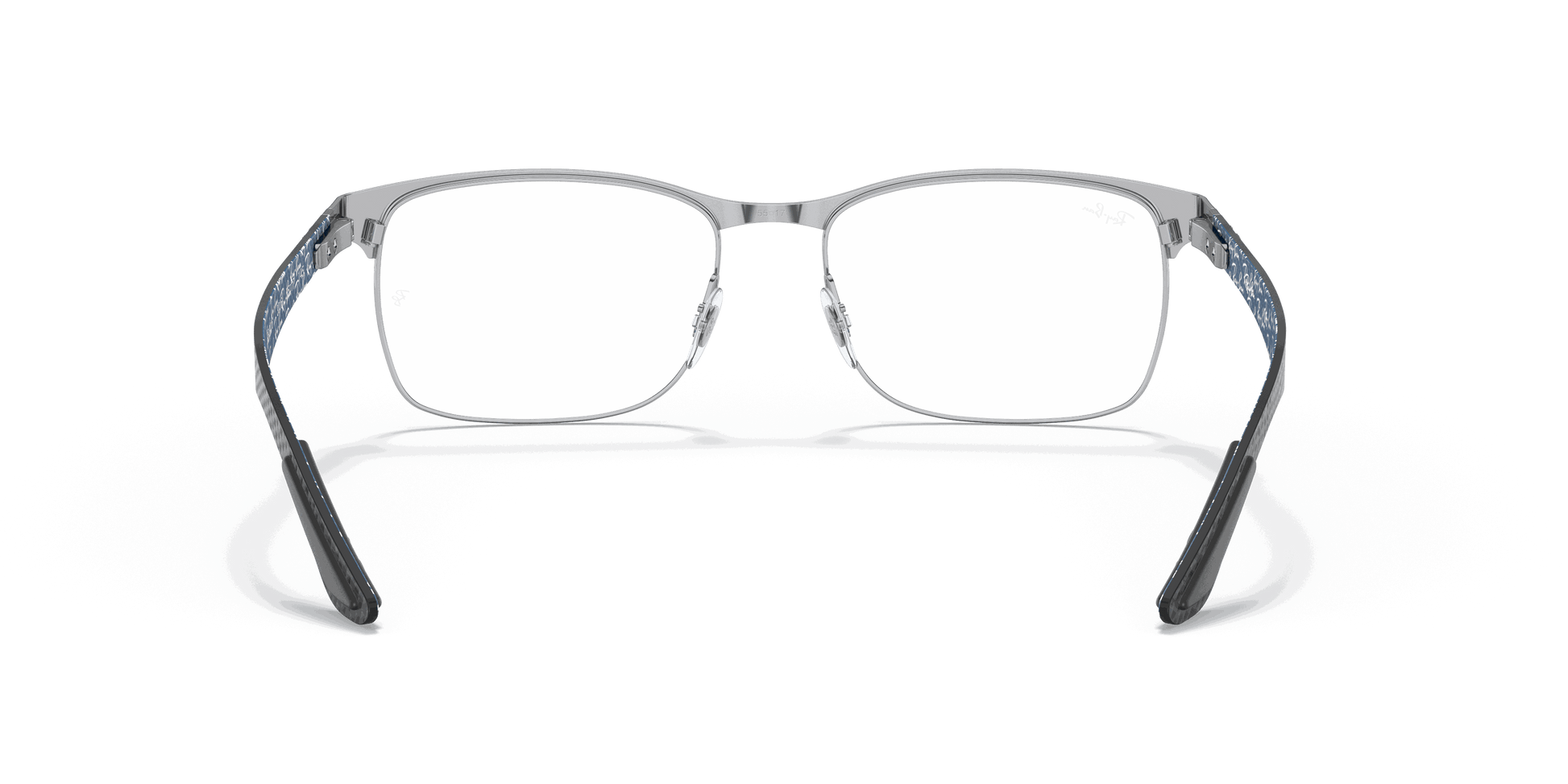 [Clear Lenses, Matte Blue Frame]