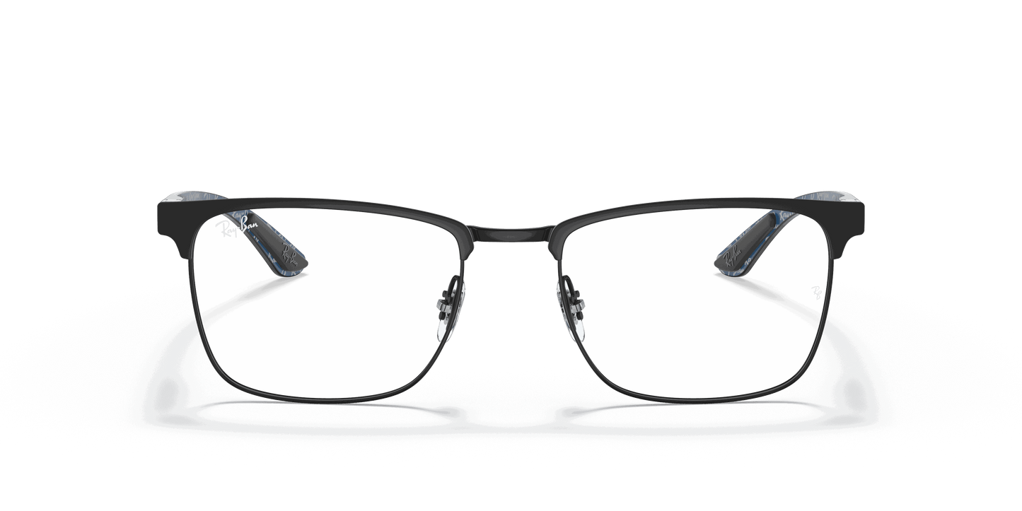 [Clear Lenses, Polished Black Frame]