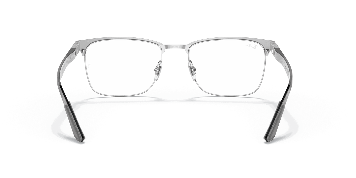 [Clear Lenses, Polished Grey On Silver Frame]