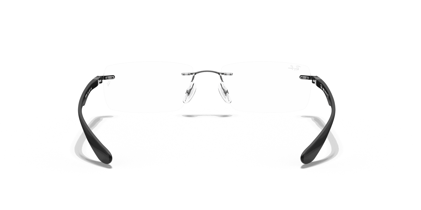 [Clear Lenses, Matte Gunmetal Frame]