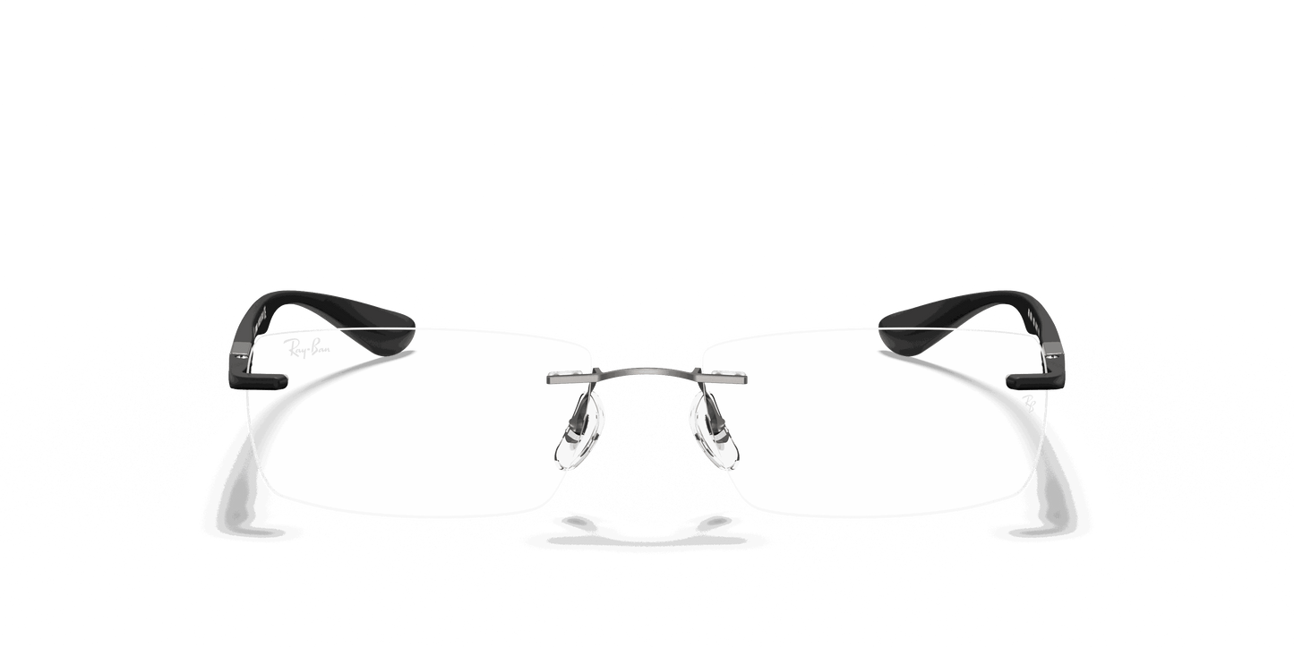 [Clear Lenses, Matte Gunmetal Frame]