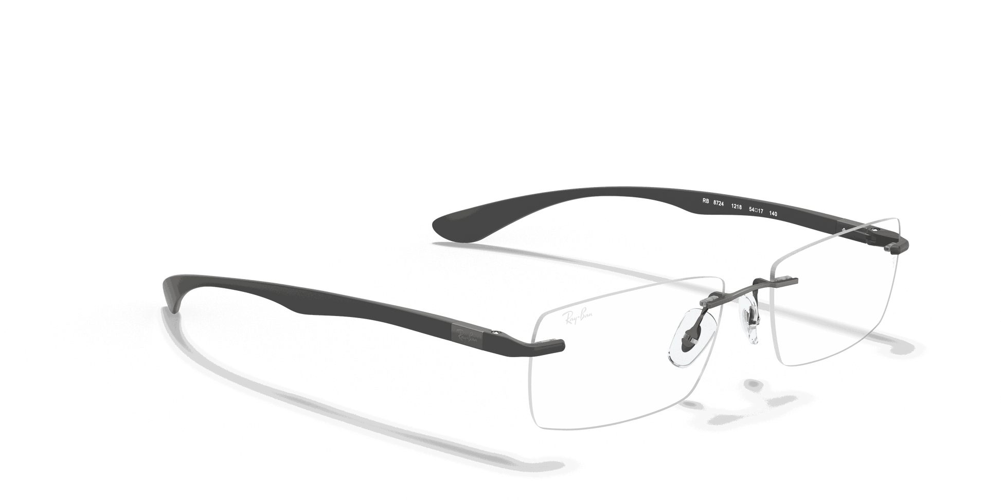[Clear Lenses, Polished Gunmetal Frame]