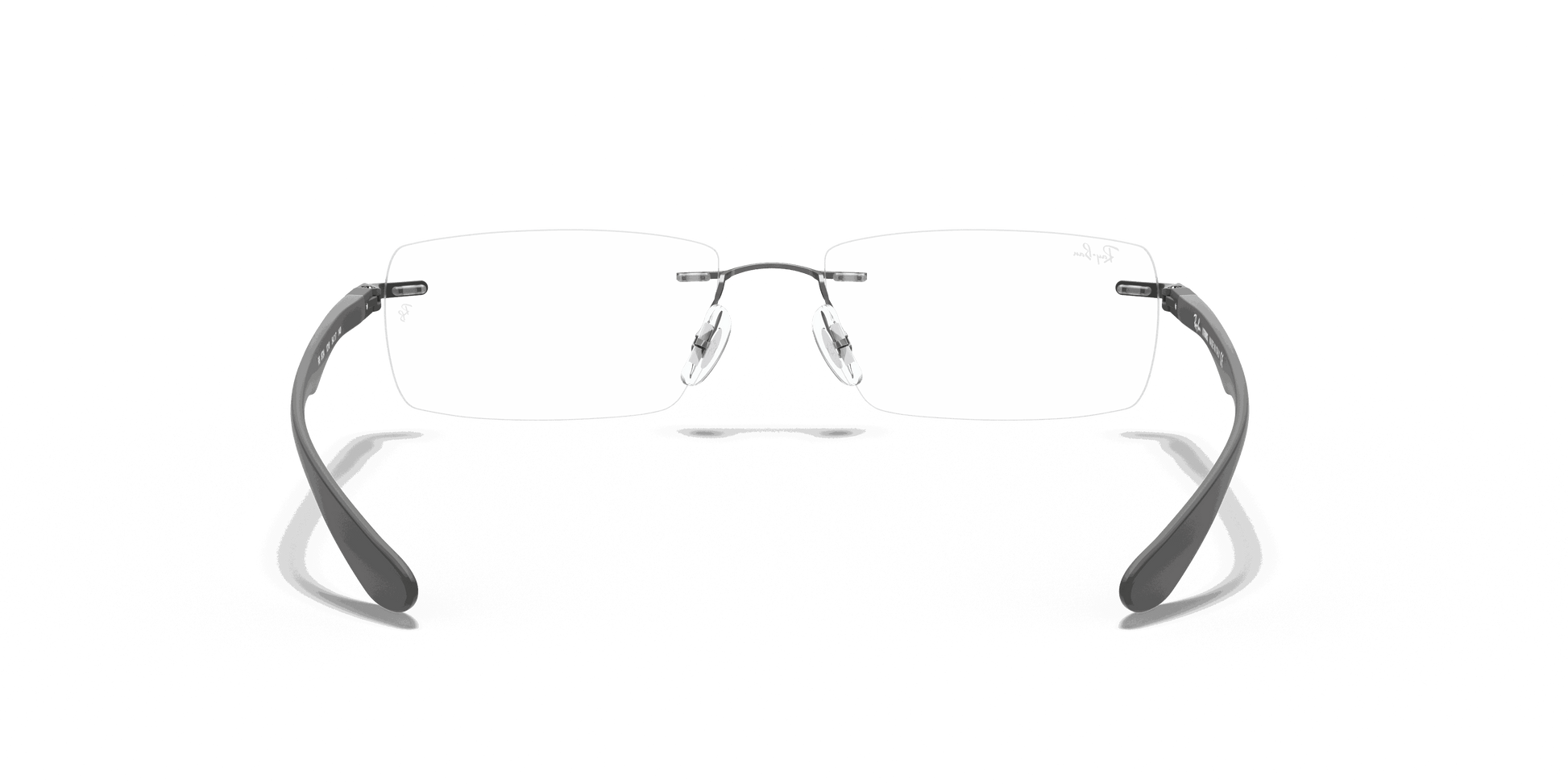 [Clear Lenses, Polished Gunmetal Frame]