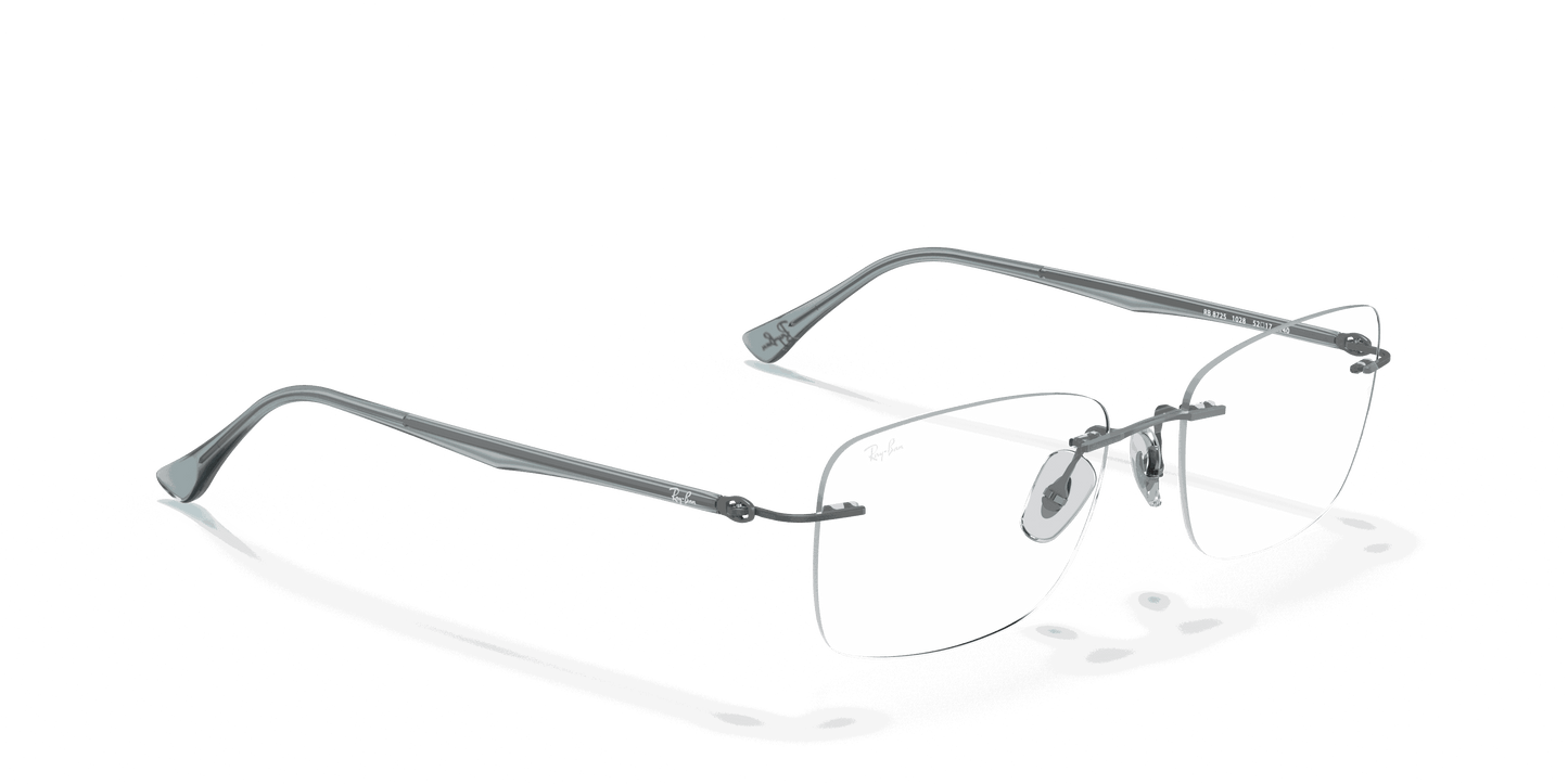 [Clear Lenses, Matte Gunmetal Frame]
