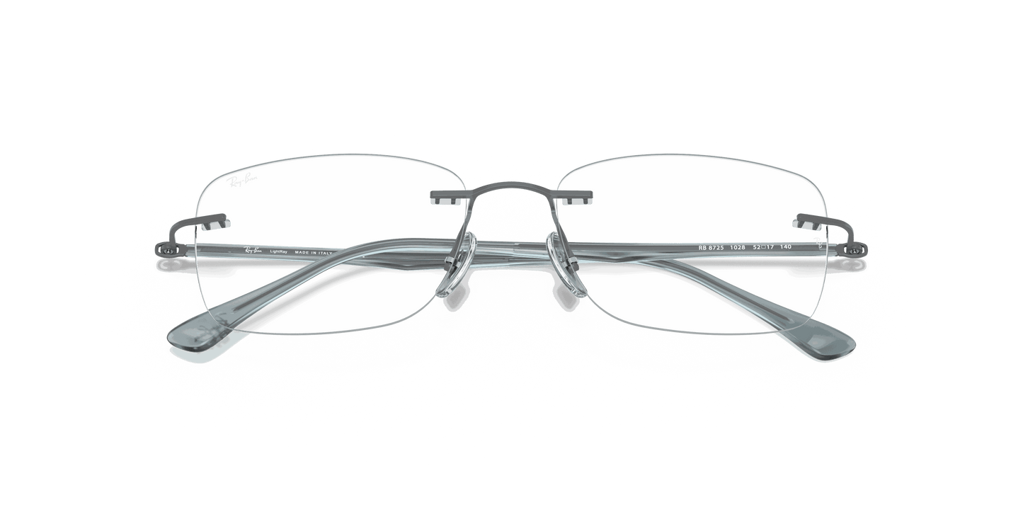 [Clear Lenses, Matte Gunmetal Frame]