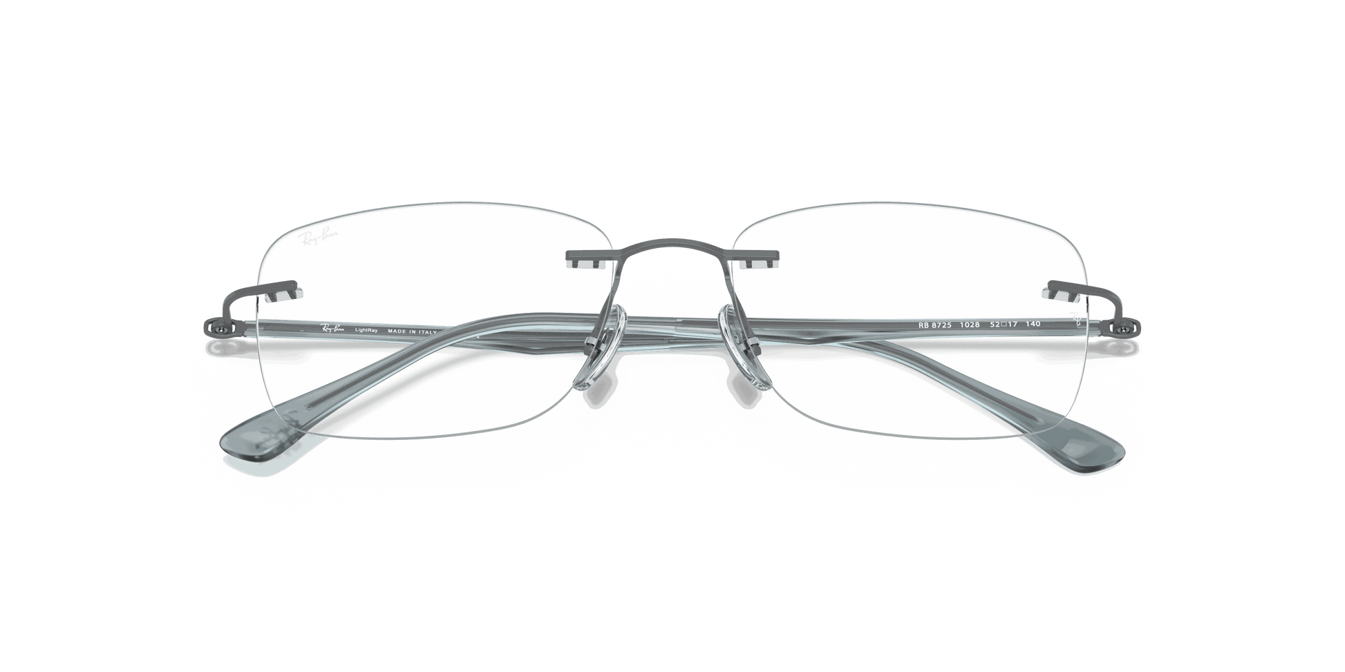 [Clear Lenses, Matte Gunmetal Frame]