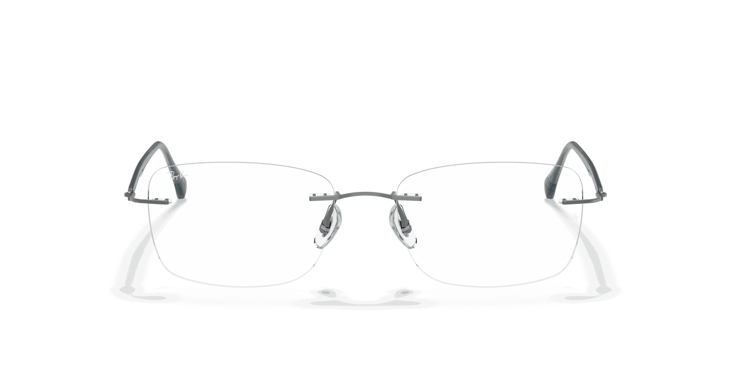 [Clear Lenses, Matte Gunmetal Frame]