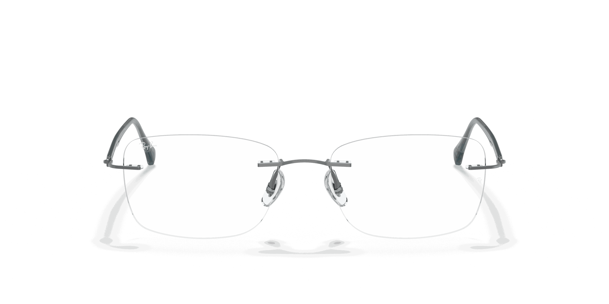 [Clear Lenses, Matte Gunmetal Frame]