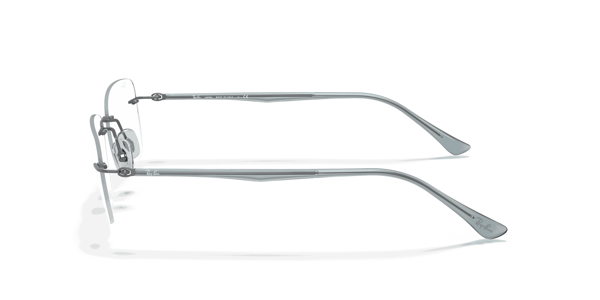 [Clear Lenses, Matte Gunmetal Frame]