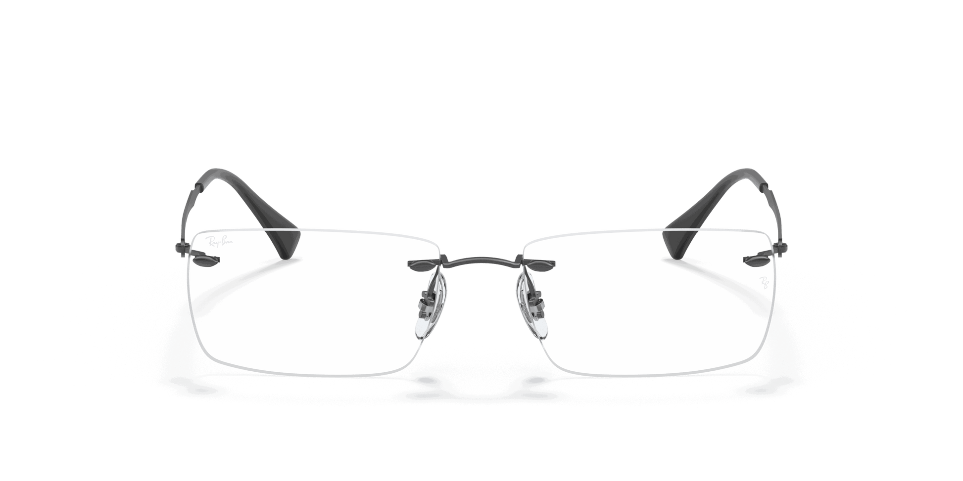 [Clear Lenses, Matte Gunmetal Frame]